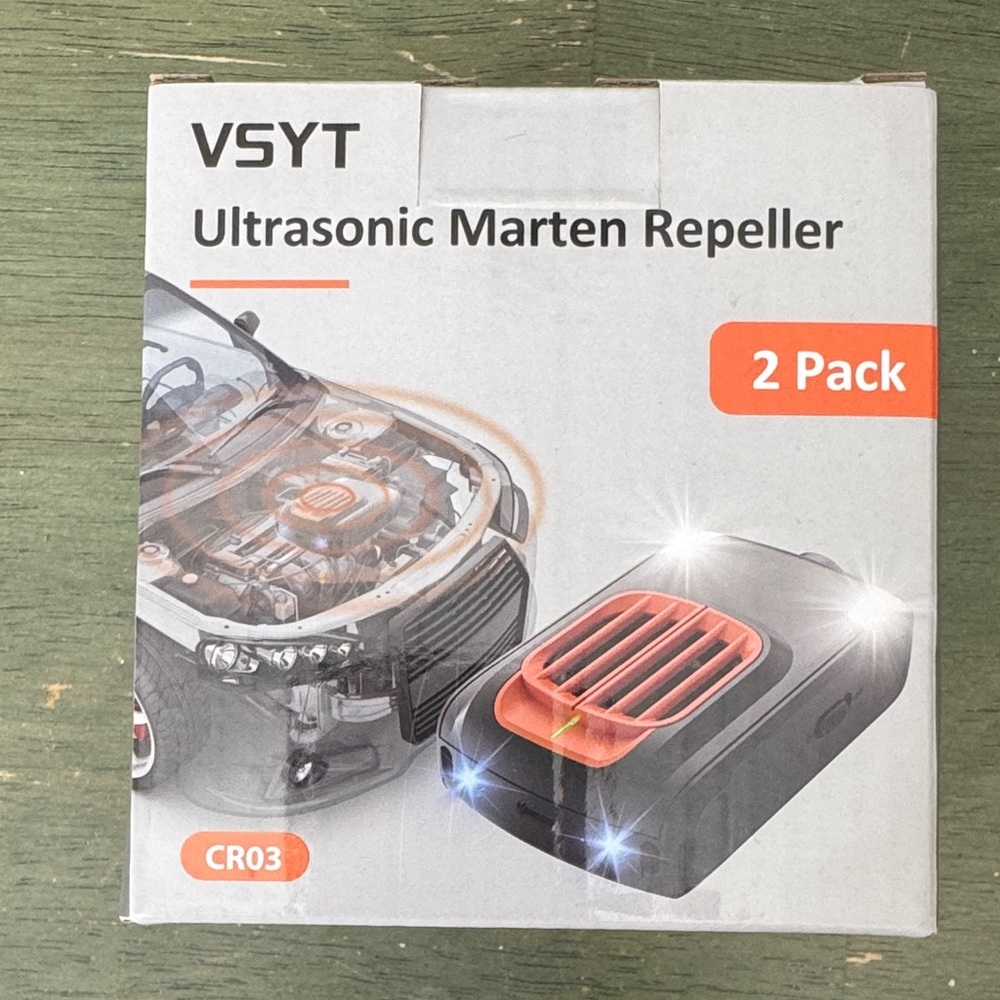 VSYT Ultrasonic Marten Repeller 2 Pack